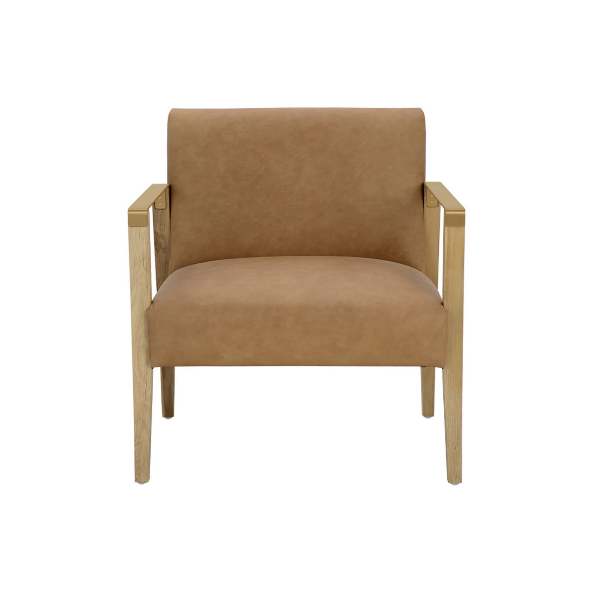 Earl Lounge Chair - Rustic Oak